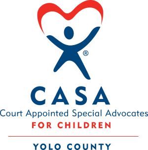 Logo for Yolo County CASA