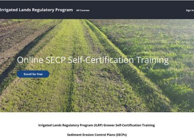 Assisting Production Agriculture with Regulatory Compliance